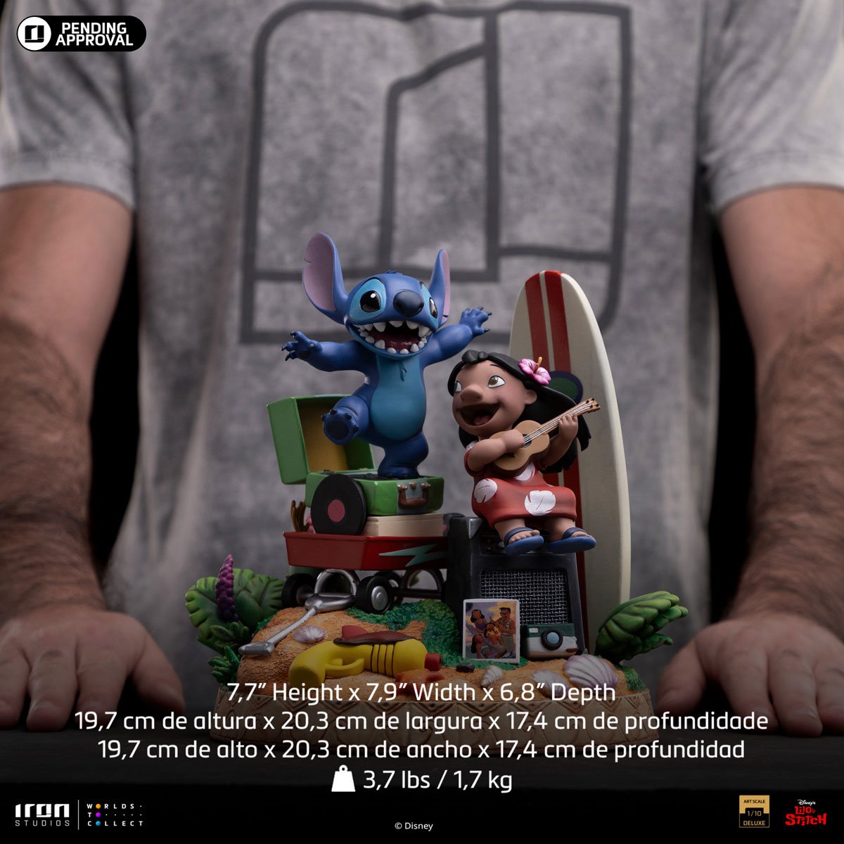 Lilo & Stitch Deluxe – Iron Studios 1/10 Scale Statue