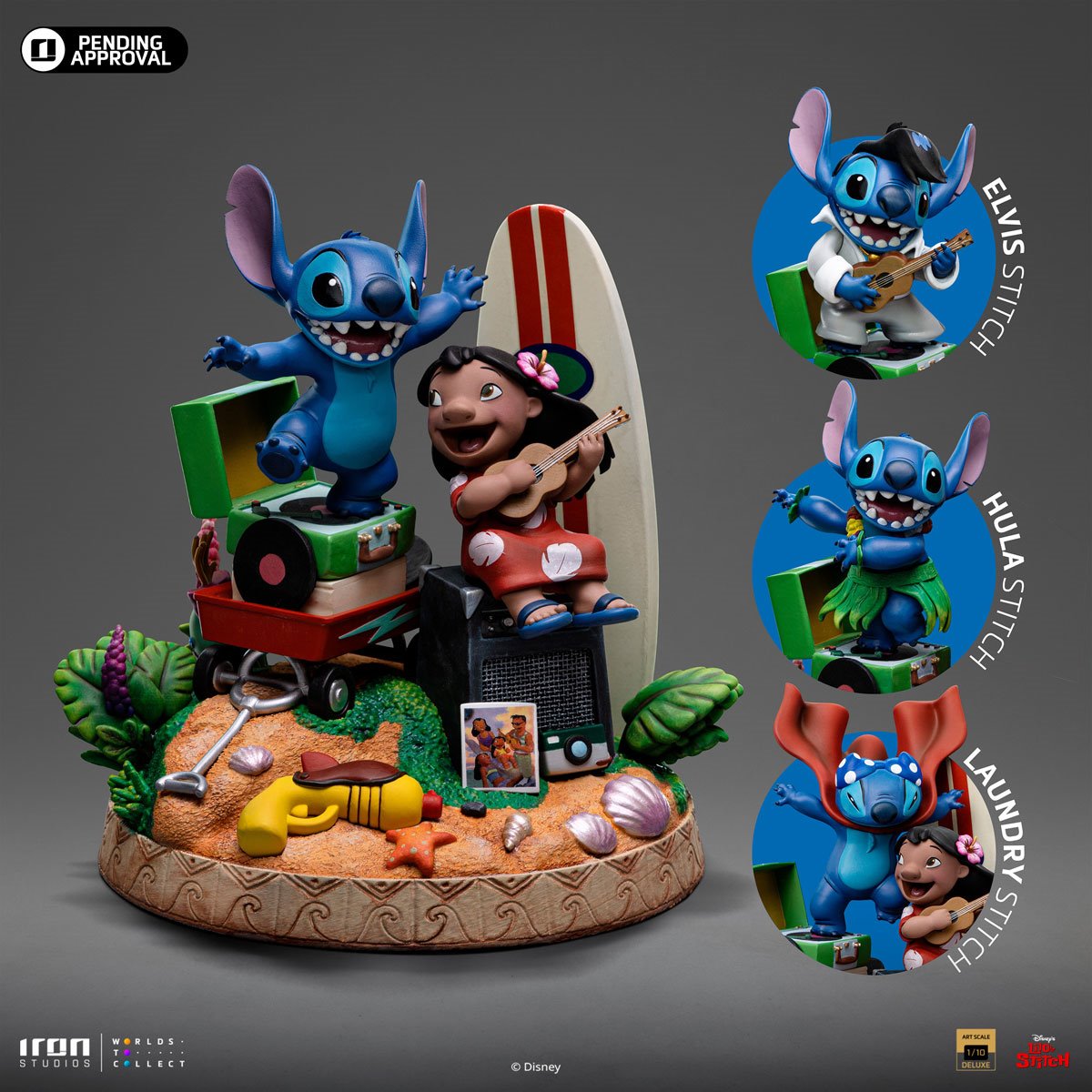 Lilo & Stitch Deluxe – Iron Studios 1/10 Scale Statue